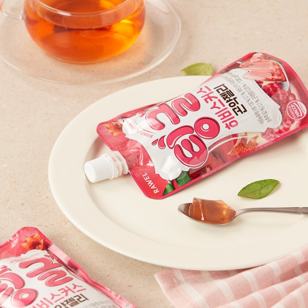팅글 6kcal 곤약젤리 히비스커스 석류맛 130g 1팩