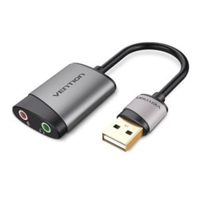 벤션 이어폰 마이크 분배기 USB 외장 사운드카드