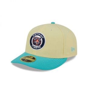 [해외] 1050277 뉴에라 모자 MLB [디트로이트 타이거스] Soft Yellow Low Profile 59FIFTY Hat