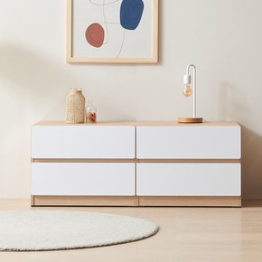 로티 2단 1200 거실장 서랍장 DS1010