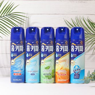  홈키파 에어졸 모기살충제 500ml x3개 / 엘비 무향 허브 오렌지 제로