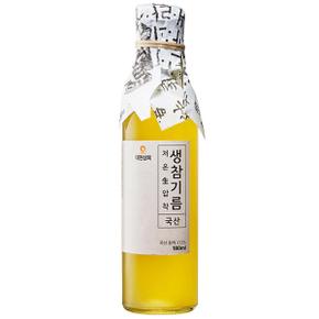 대현상회 저온압착 국산생참기름, 180ml, 1개