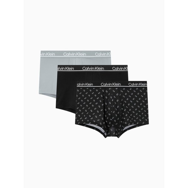남성 CK 마이크로 플러스 로우 라이즈 트렁크 3PK_NP2752OZWL