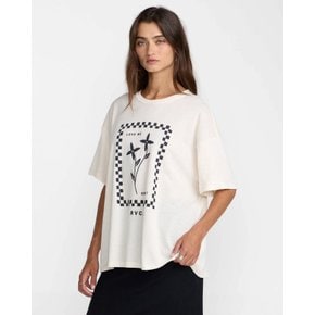 여성 오버핏 반팔 티셔츠 LOVE ME BF TEE (VG21ST057)_ST