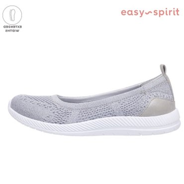 EASY SPIRIT [easy~spirit]이지스피릿 여성 New S/S 20 컴포트 플랫 니트 글리츠 W9SGLIT0S74ES 실버