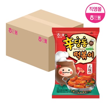 해태제과 박스판매) 신당동떡볶이 110g x 16개