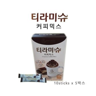  티라미슈 커피믹스 50티백 식이섬유 크림치즈 코코아 커피원두 원두커피