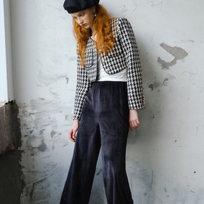 Standard handy wide trousers_black