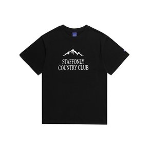 MOUNTAIN CC TEE (BLACK)