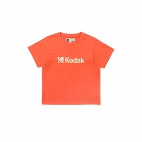 [공식](정상가 : 35,000원) 빅로고 아스킨 레귤러핏 반팔 티셔츠 키즈 ORANGE
