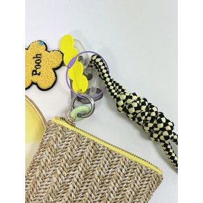 Rope Bag Charm Key Ring