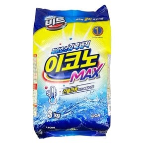 비트 이코노 맥스 분말세제 가루세제 3KG - O (W93405F)