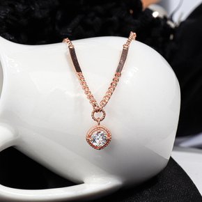 5부 랩그로운 다이아몬드 목걸이 로망스 데일리 결혼 예물 프로포즈 기념일 선물