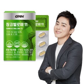 징코빌로바 11 1박스 / 은행잎추출물 비타민B 아연 판토텐산