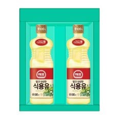 설 추석 사조해표 콩기름 식용유 0.5L 2개 포장 선물세트