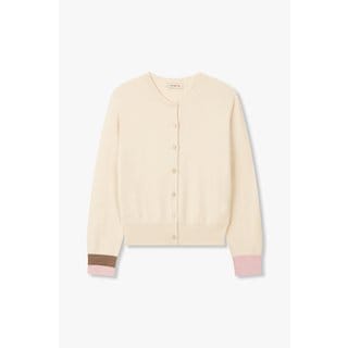 일라일 컬러 블록 크루넥 가디건 IA14451970108