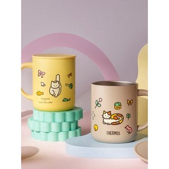 써모스 제로퍼제로 보온보냉 반전 머그컵 JDG-450KC (450ml)