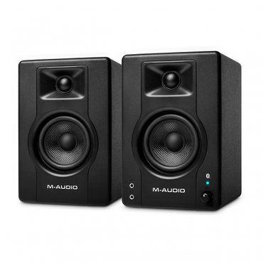  M-Audio 4.5 Bluetooth Podcast BX4 BT 인치 액티브 모니터 스피커 페어 소형 대응 게이밍 음악