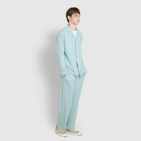 남 피치스킨 체크 10부 파자마 세트 J215401116054