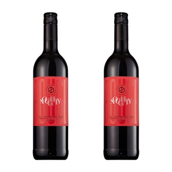  톰슨 앤 스캇 Noughty 루즈 무알콜 레드 와인 750ml 2개 Rouge