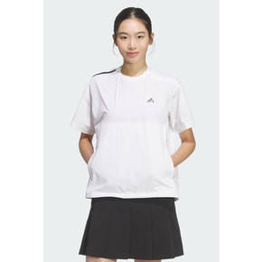 여성 바람막이 아노락 티셔츠 얼티메이트365 투어 쇼트 슬리브 풀오버 kd7231