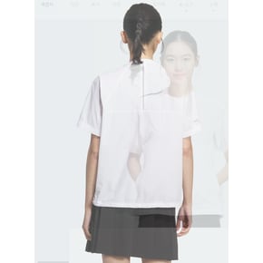 여성 바람막이 아노락 티셔츠 얼티메이트365 투어 쇼트 슬리브 풀오버 kd7231