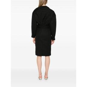 Long sleeve dress 243DR124 1519 990 BLACK