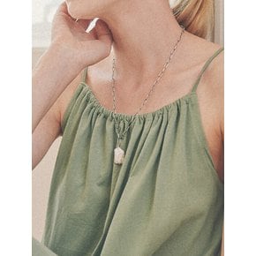 [925 Silver] Cecile Pearl Necklace/Bracelet_2 Colors