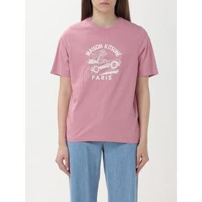 24SS 메종키츠네 반팔 티셔츠 MW00112KJ0008 P625 Pink