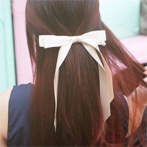 Ribbon 21cm 롱테일 왕리본머리핀 헤어악세사리 (2430555)