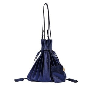 조셉앤스테이시 Lucky Pleats Shopper Cracked Blue