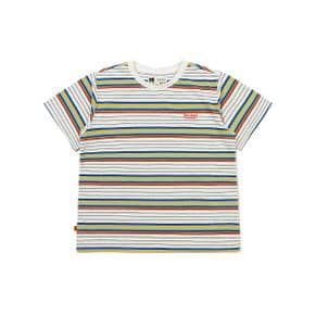 [공식]멀티 스트라이프 반팔 티셔츠 키즈 IVORY