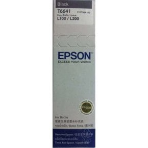 [엡손 EPSON] 잉크 T6641(블랙)