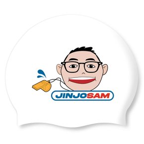 실리콘수모 진조캐릭터-화이트