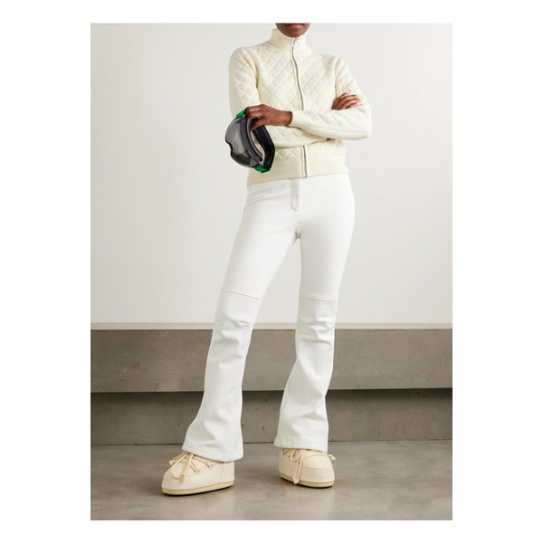 퓨잡 누리아 퀼팅 울 혼방 터틀넥 가디건 오프 화이트 1647597343741107