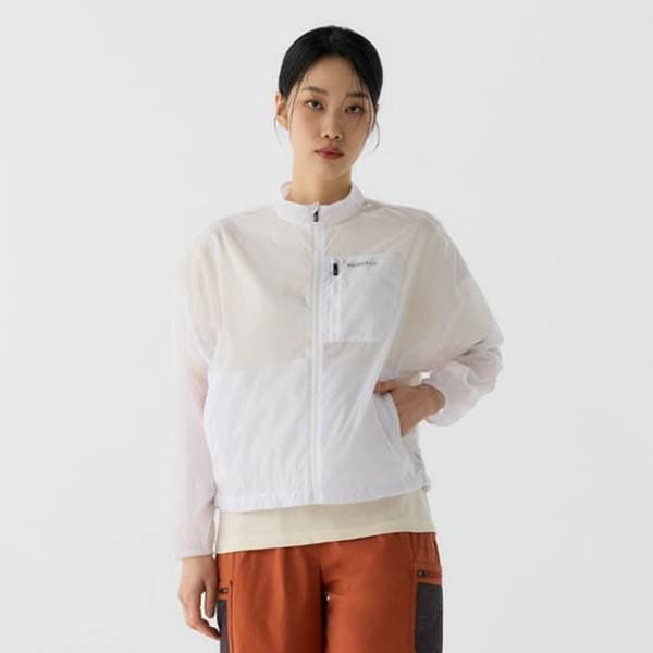 [여주점] 여성용 트레일 초경량 바람막이 자켓 M24M2-WJK302WHT [e]