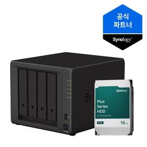 나스 4베이 NAS DS923+ (16TBx1) 정품 HDD HAT3310