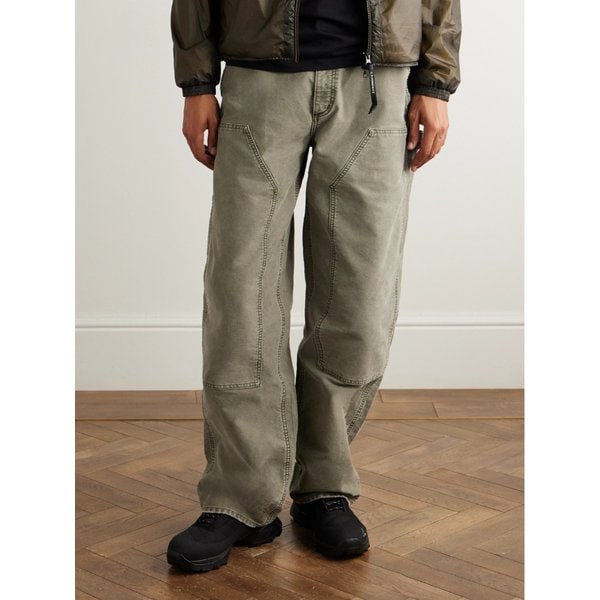 카타리나 러버 가죽 트리밍 메쉬 하이킹 스니커즈 46376663163005032