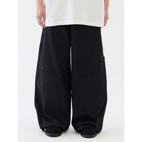 ESS Cotton Carpenter Pants - Black