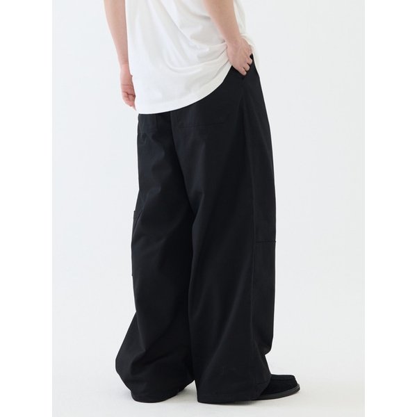 ESS Cotton Carpenter Pants - Black