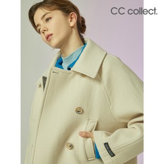 CC콜렉트 캐시미어블렌드 트윌 하프코트 LE_C234MSG162