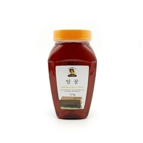 국내산 꿀 천연 밤꿀1.2kg (단지형)