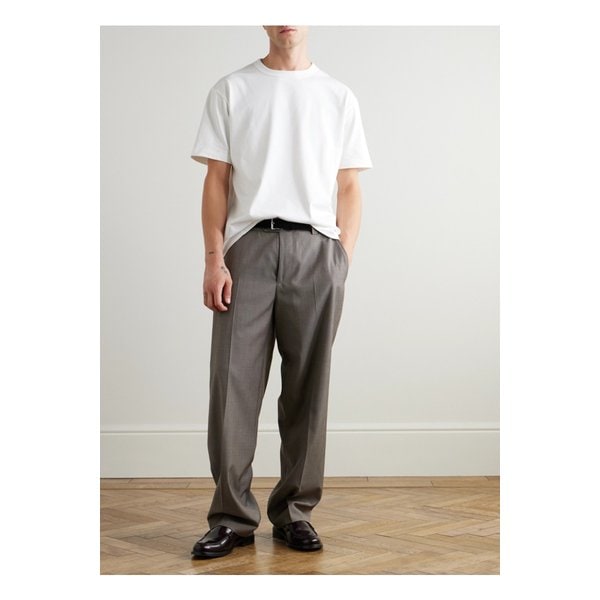 미스터 피 오버사이즈 코튼 저지 티셔츠 46376663162890133