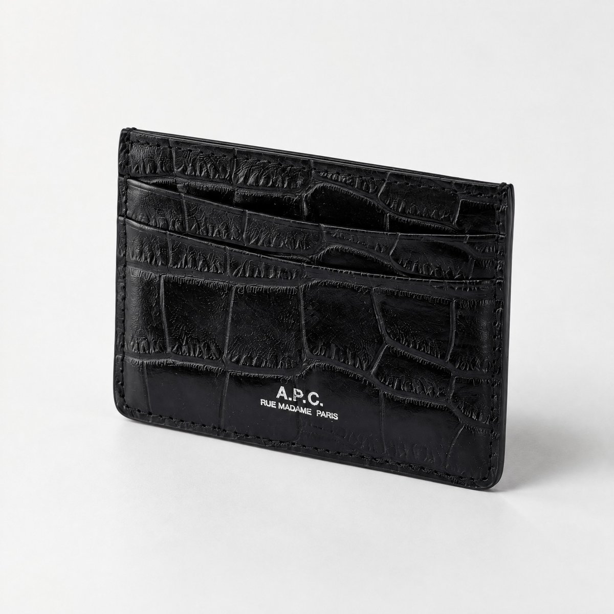 확대된 대표 아페쎄 PXBLJ H63028 LZZ BLACK ANDRE 안드레 카드지갑