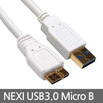 엠지솔루션 NX35 USB 3.0 Micro B 케이블 2m(NX-U3MICB-2M)