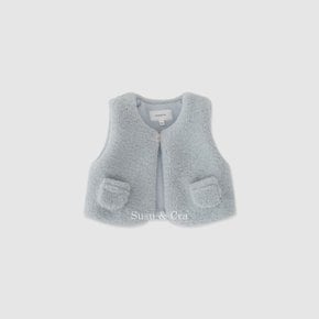 mini 포레 덤블 베스트 ㅡ 그레이시블루
