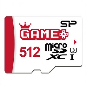 512GB SDXC microSD [Nintendo Switch UHS-1 U3 V30 SP512GBSTXDV3V1NAC 실리콘 파워 카드