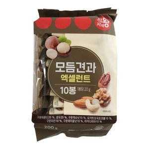 식자재왕 모듬견과 엑셀런트 (20gx10) 200g