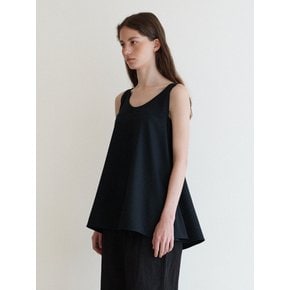 Flared Sleeveless-black