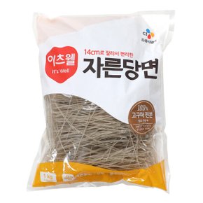 이츠웰 자른당면 1kg/-대용량 식당용 찜닭 식자재 당면